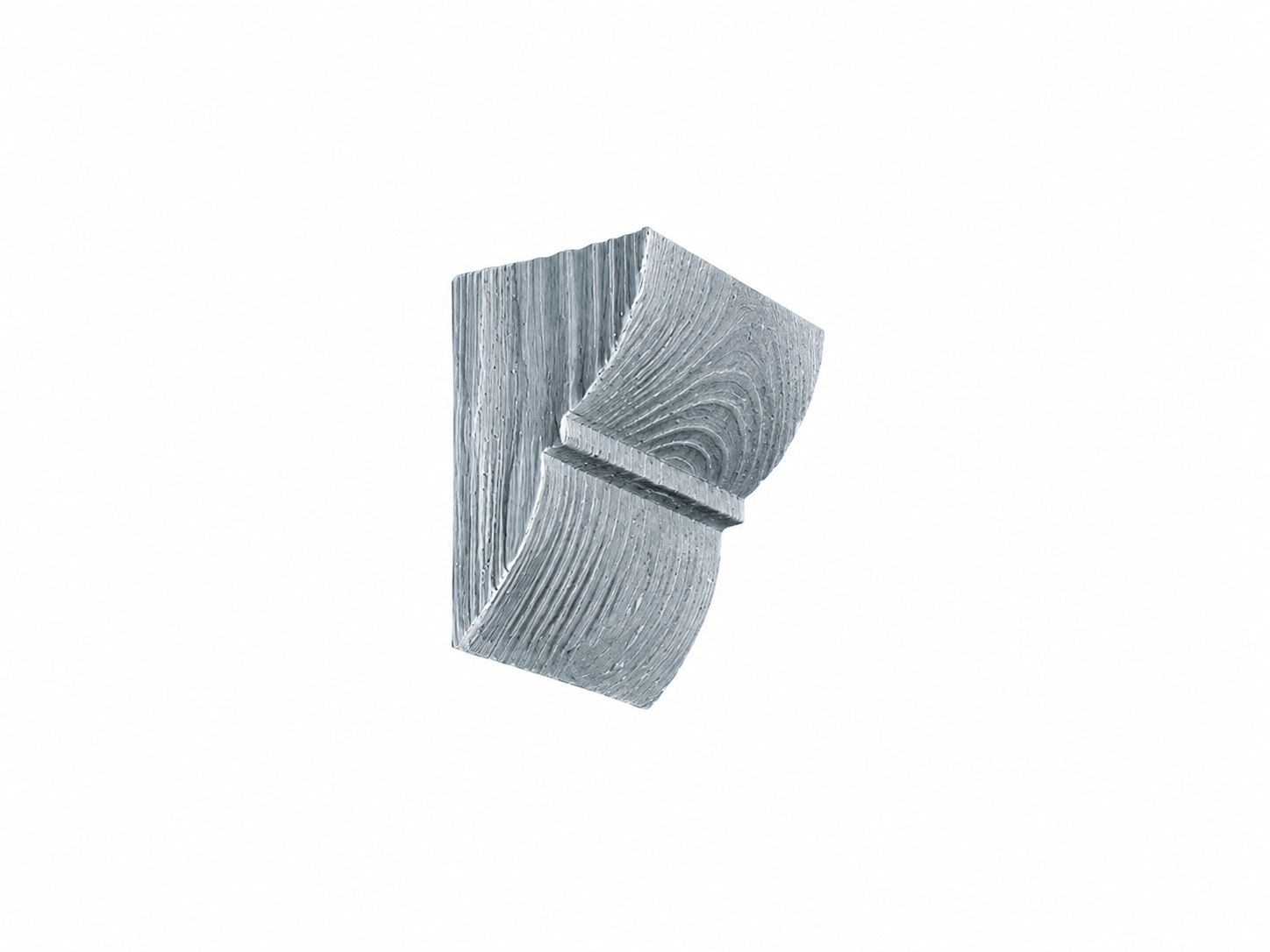 Консоль балки Decowood Рустик EQ 017 classic серая 6х9