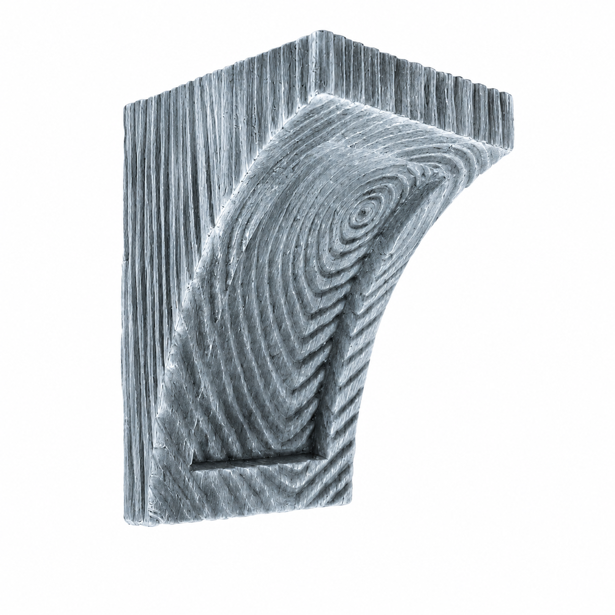 Консоль балки Decowood Рустик EQ 026 classic серая 12х12