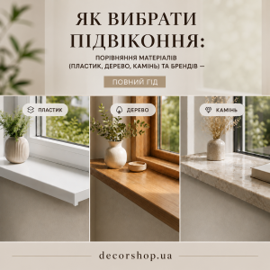 How to Choose a Window Sill: A Comparison of Materials (Plastic, Wood, and Stone) and Brands — The Complete Guide
